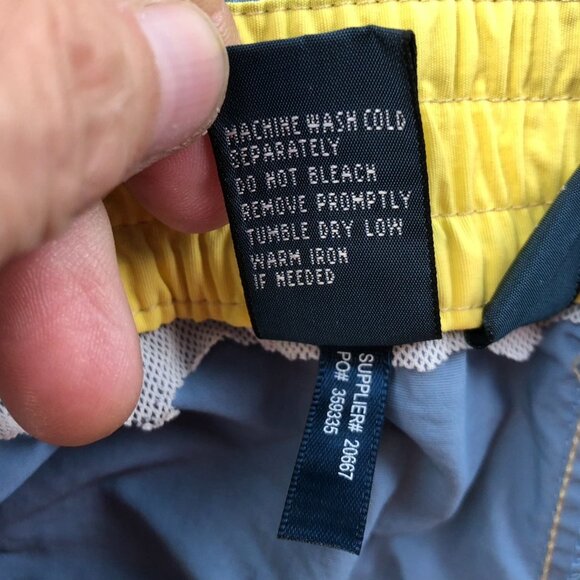 Polo Ralph Lauren Mens Swim Trunks Size XXL Cargo Swimwear Blue Drawstring Beach - Picture 10 of 16